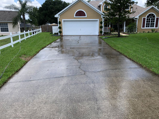 House Washing Before